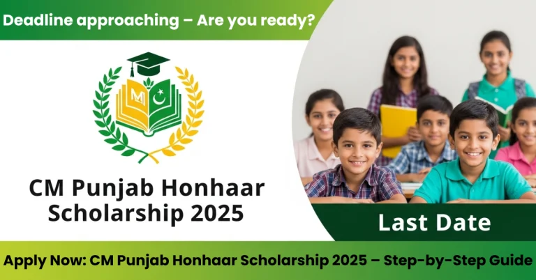 Honhaar Scholarship 2025 Final Deadline