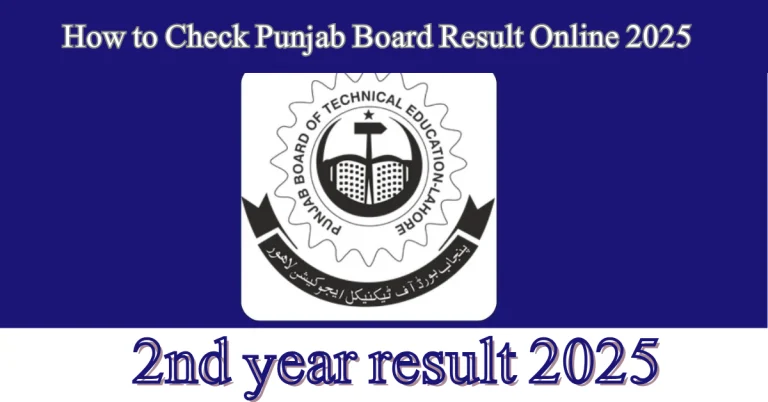 Access the Punjab Board Results Online for 2025
