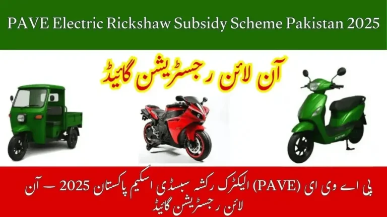 2025 PM Electric Rickshaw Program: Online Application and Information