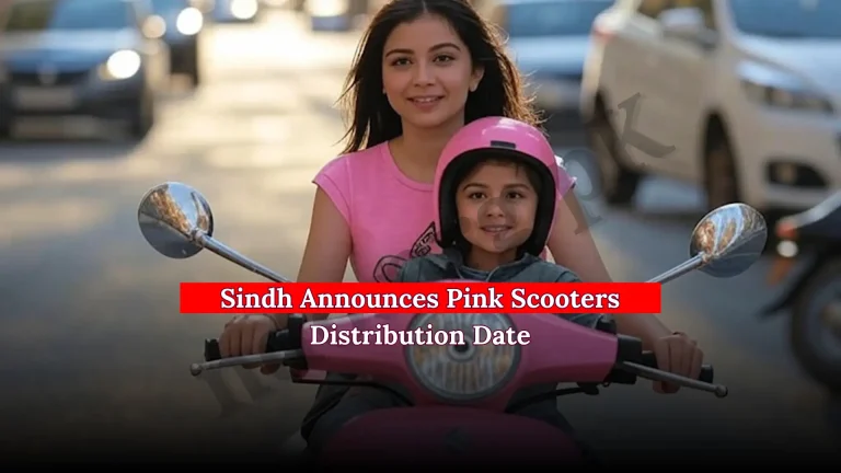Sindh Unveils Date for Pink Scooter Bike Distribution
