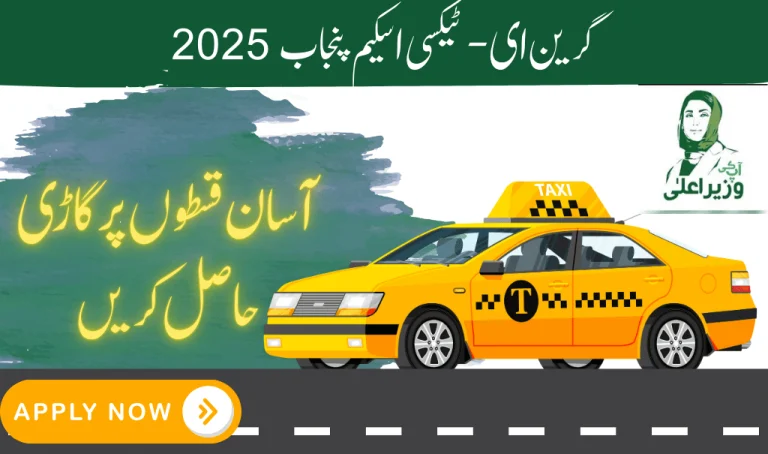 Punjab e-Taxi Initiative 2025 | Submit Your Application Today
