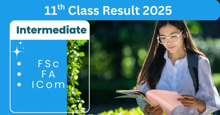 Check 2025 11th Grade Results Online Using Roll Number and Name