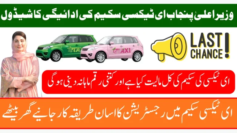 Punjab Chief Minister’s E-Taxi Program 2025: Online Application and Eligibility Criteria
