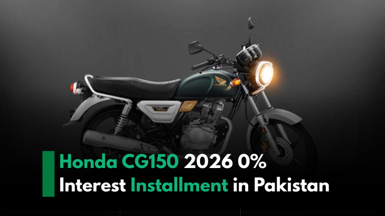 Honda CG150 2026: 0% Financing Options Available in Pakistan