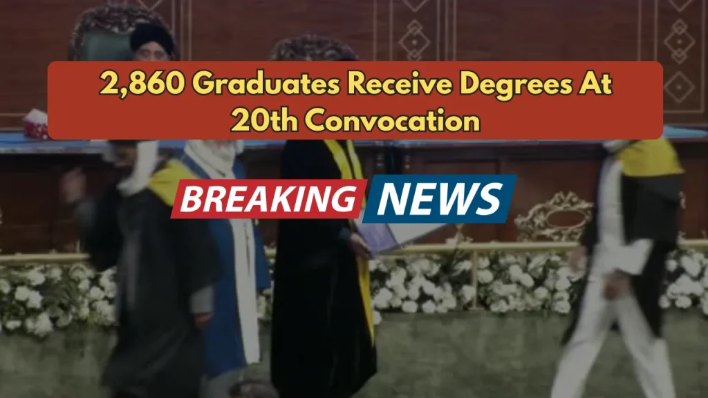2,860 Graduates Receive Degrees At 20th Convocation Of Riphah International University