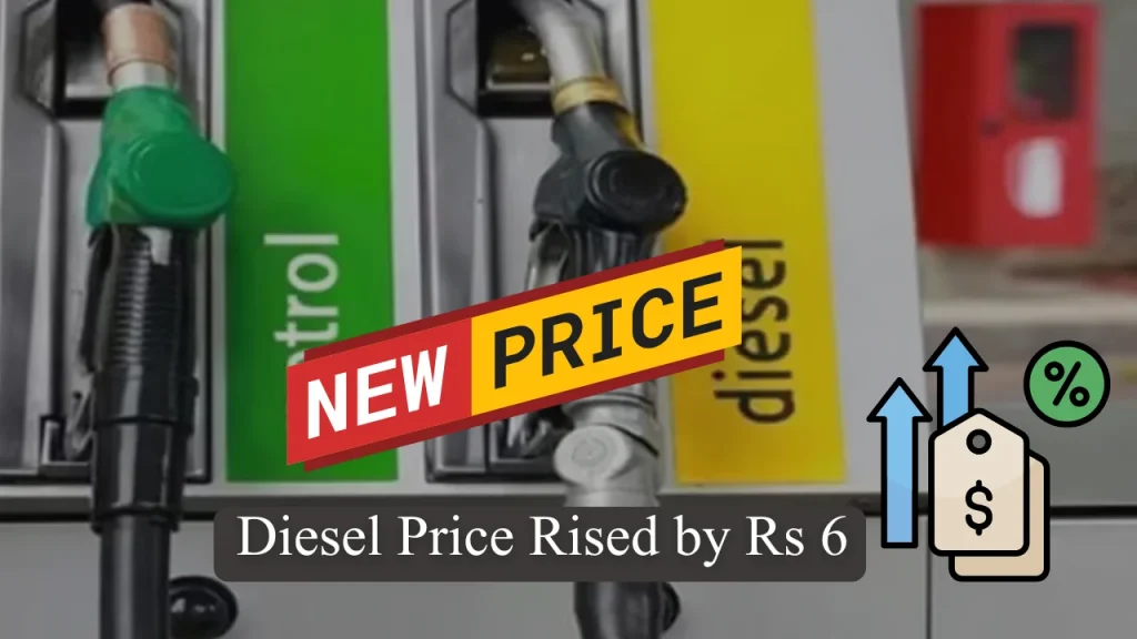 Petrol Price Unchanged, Diesel Hiked by Rs 6 for Late November 2025 