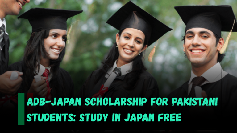 ADB-Japan Scholarship for Pakistani Students: Study in Japan at No Cost