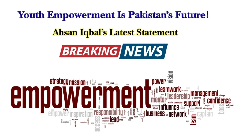 Youth Empowerment Is Pakistan’s Future