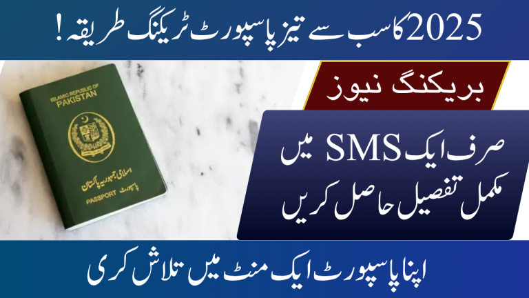 How to Monitor Your Passport Status in Pakistan Using SMS and Token Number 2025