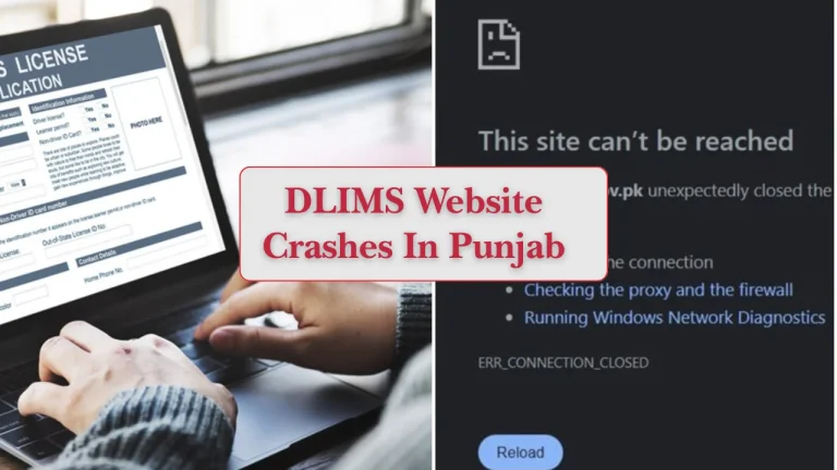 DLIMS Crashes In Punjab: Delays Thousands Of Online Driving Licence Applications!