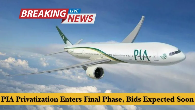 PIA Privatization Enters Final Phase, Bids Expected Soon