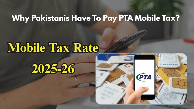 Pakistanis Paying PTA Tax In Mobile Phone: Latest 2025 Rates & Payment Guide