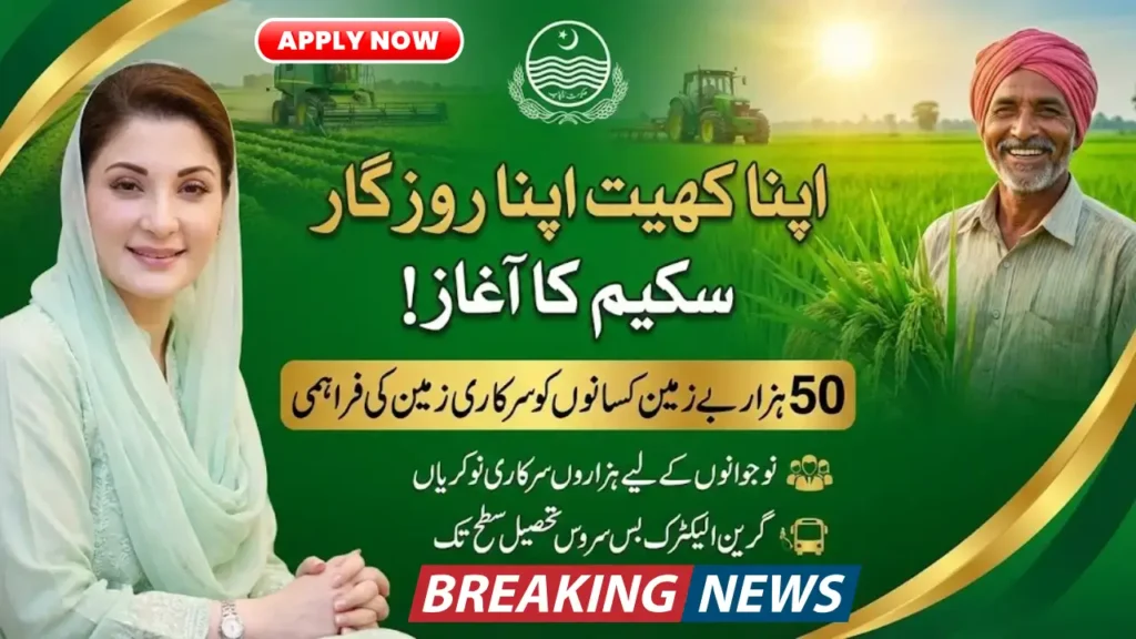 CM Punjab Apna Khait Apna Rozgaar Program 2026